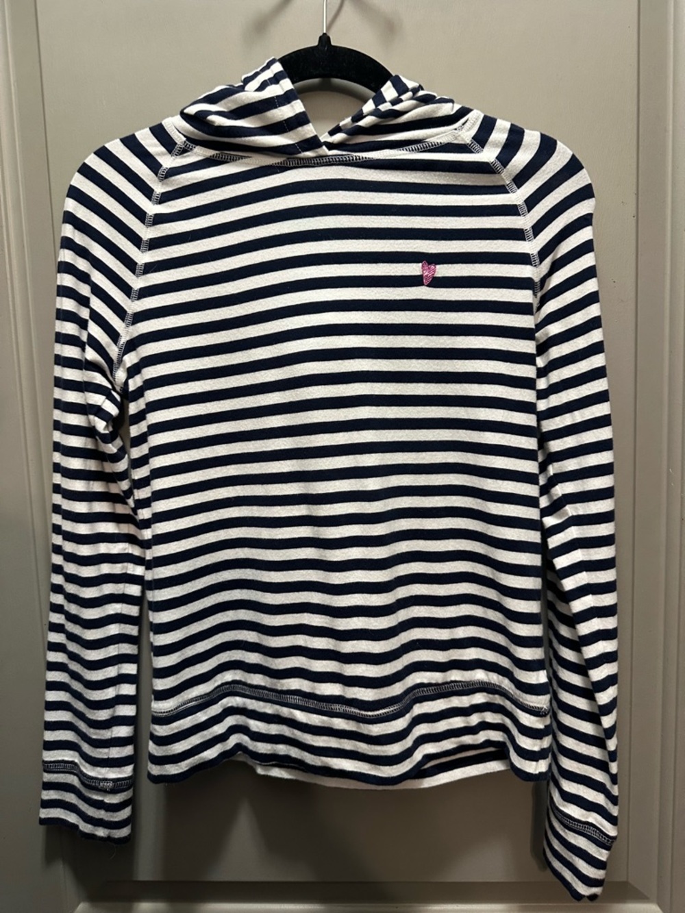 Crewcuts Size XL Girls’ Striped Hoodie EUC